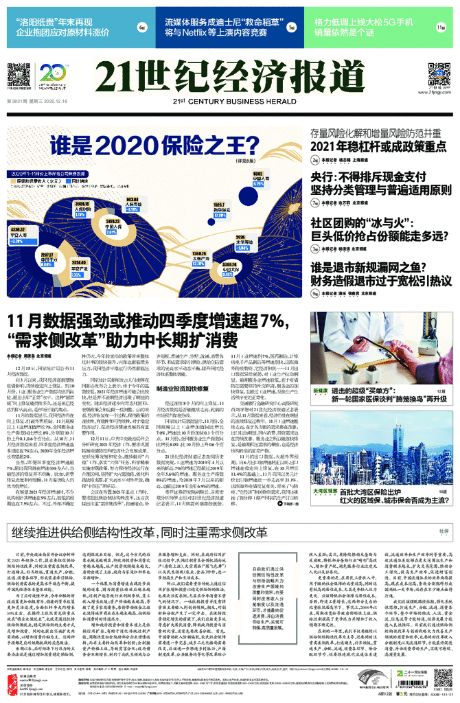 21世纪经济报道 - 数字报